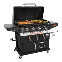 The Ultimate Outdoor Cooking Experience: Blackstone 36" Griddle with Air Fryer Combo