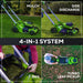 Greenworks 60V 21″ Self Propelled Lawn Mower with (1) 8.0 Ah Battery & Rapid Charger 2546402