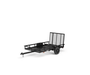 Carry-On Trailer 5-ft x 8-ft Steel Mesh Utility Trailer with Ramp Gate