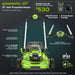 Greenworks 60V 21″ Self Propelled Lawn Mower with (1) 8.0 Ah Battery & Rapid Charger 2546402