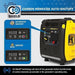 New!Champion Power Equipment 5500Watt Wireless Remote Start RV Ready Portable Inverter Generator with Quiet Technology & CO Shield