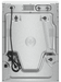 Whirlpool WFW6720RR, 27-Inch, 5.0 cu. ft. Smart Front Load Washer, FreshFlow Vent System, Silver