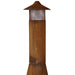 Sunnydaze 70″ Rust Patina Finish Steel Wood-Burning Chiminea with Spark Screen