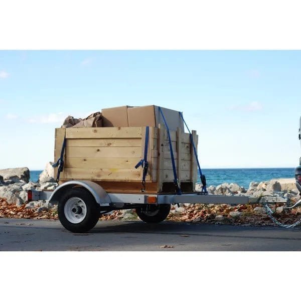 STIRLING 4×4 Galvalume Kit Trailer – Small Utility Trailer, 820 lb Load Capacity