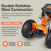 SuperHandy Orange Steel Dolly 5396040
