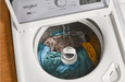 Whirlpool WTW4307SW 4.2–4.3 Cu. Ft. Top Load Washer with 2-in-1 Removable Agitator, Soft Close Glass Lid, White