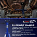 K Tool 2 Ton Under Hoist Jack Stand