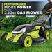 RYOBI 80v Hp brushless 30″ self-propelled dual-blade lawn mower kit