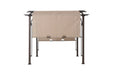 Pergola, Outdoor Steel Arched Pergola with Adjustable Canopy