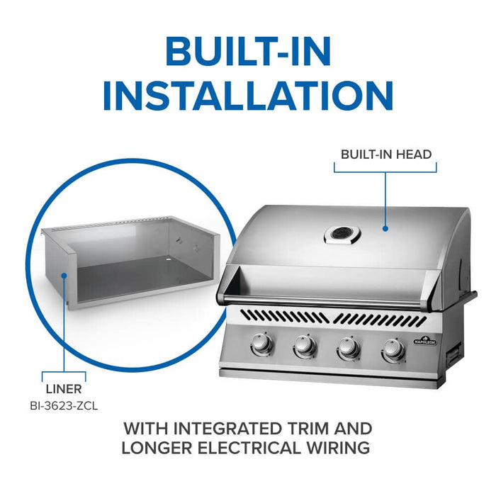 Napoleon Built-In 500 Series 32 - CozeeFlames.com