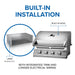 Napoleon Built-In 500 Series 32 - CozeeFlames.com