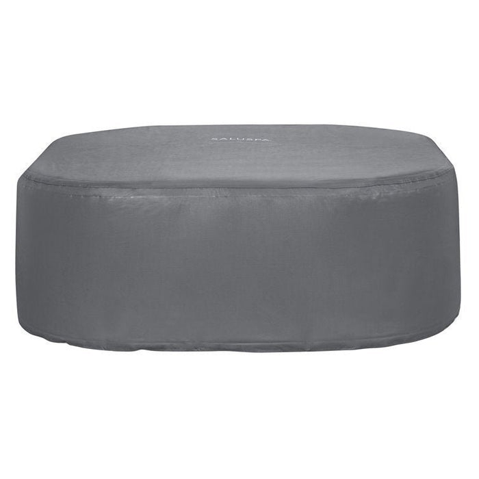 Coleman 6 – Person 114 – Jets Plastic Square Inflatable Hot Tub in Gray
