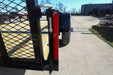 6′ 4″ x 10 Utility Trailer Dovetail Powder Coated With Gate 3,500lb Axle