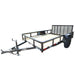 6′ 4″ x 10 Utility Trailer Dovetail Powder Coated With Gate 3,500lb Axle