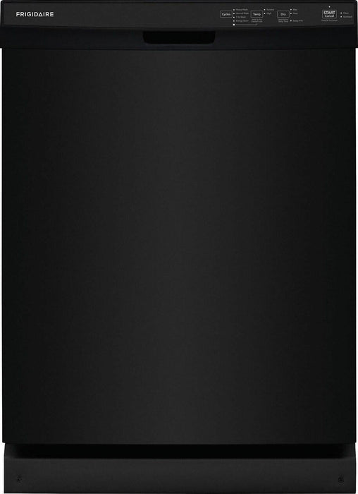 Frigidaire 24″ Built-In Dishwasher, Front Control, Black