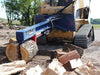 24 Ton Iron & Oak Upside Down Skid Steer Log Splitter Attachment (SMH2419)