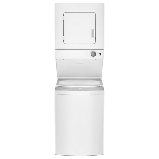 Whirlpool WET4024HW 24 inch White Electric Washer/Dryer Stacked Laundry Center