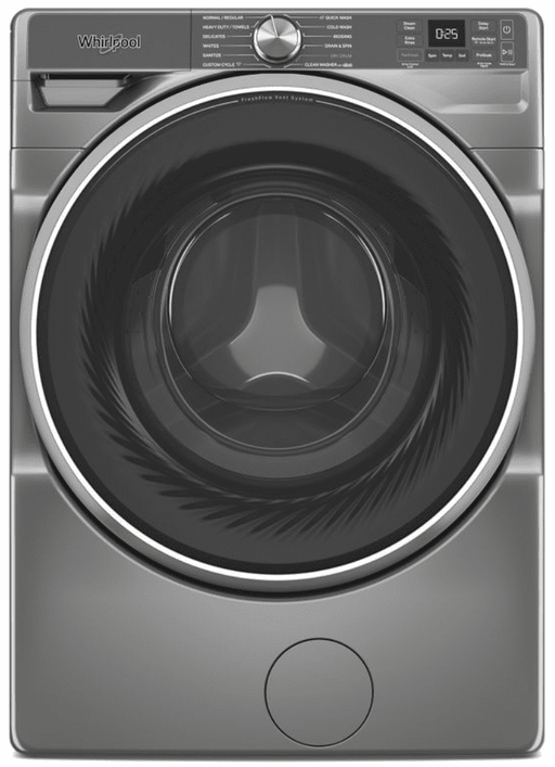Whirlpool WFW6720RR, 27-Inch, 5.0 cu. ft. Smart Front Load Washer, FreshFlow Vent System, Silver