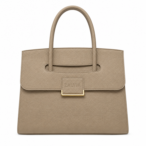 Structured Top Handle Handbag