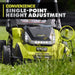 RYOBI 80v Hp brushless 30″ self-propelled dual-blade lawn mower kit