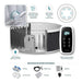 Wave Atlantic 4-Person Round inflatable Hot Tub with integrated Heater and Aquajet Massage System