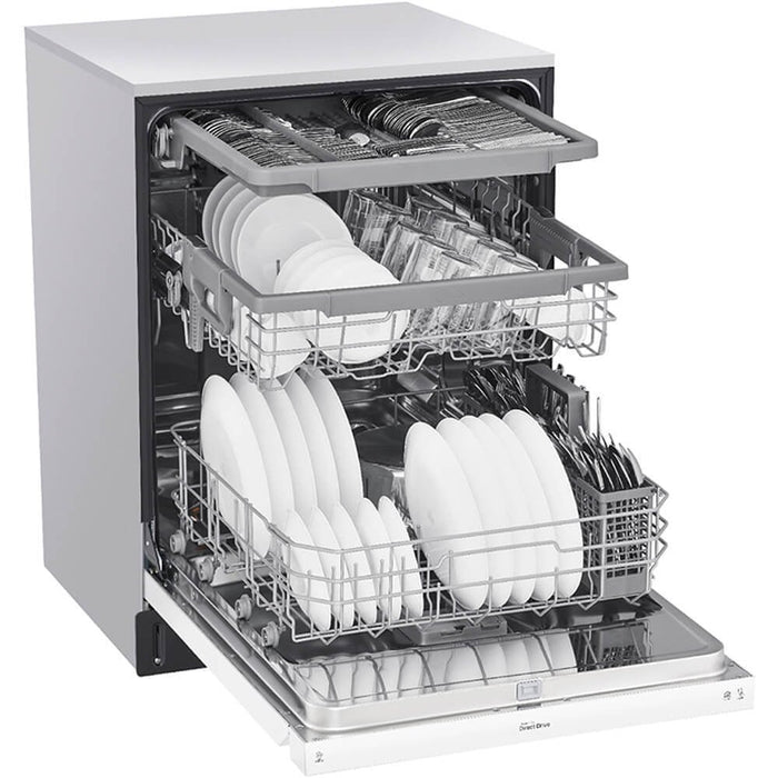 LG LDFN4542W Built-in Dishwasher with PrintProof Finish, 44 dB