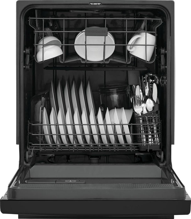Frigidaire 24″ Built-In Dishwasher, Front Control, Black