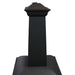 Sunnydaze 57″ 360-Degree View Steel Wood-Burning Chiminea with Grate, Poker, and Cover