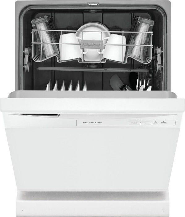 Frigidaire FDPC4221AW 24″ Built-In Dishwasher, Front Control, White