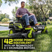 80V Max HP Lithium 54″ Brushless Electric Zero Turn Lawn Mower