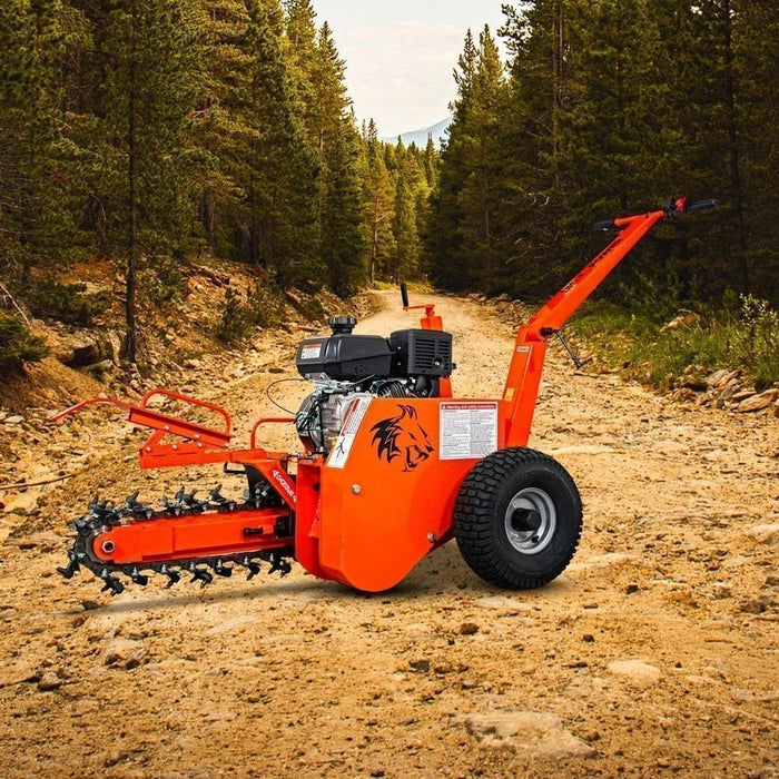 Detail K2 OPT118 18 in. 7 HP Trencher with kohler CH270 Command PRO Commercial Gas Engine