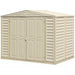 DuraMate 8 ft. W x 6 ft. D Plastic Storage Shed