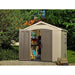 Factor 8 ft. W x 6 ft. D Plastic Storage Shed