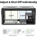 ICECO VL90 ProD 95 Quarts(90L) Dual Zone Portable Refrigerator, Multi Directional Lid, 12 Volt Refrigerator Home & Car Use