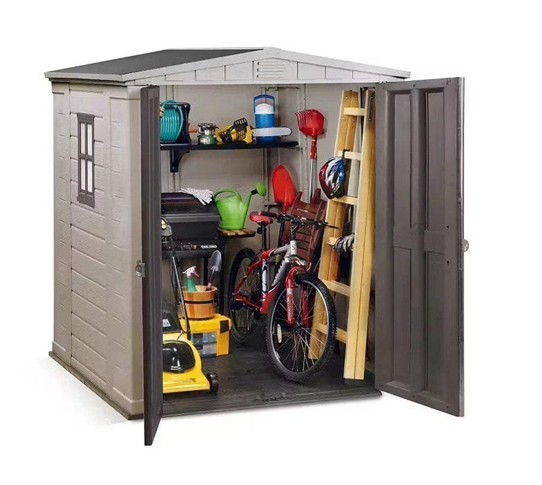 Keter factor 6×6 shed 1.78m x 1.95m