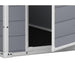 Keter Manor 4 ft. W x 6 ft. D Vertical Resin Outdoor Storage Shed Ideal For Patio Installation Included