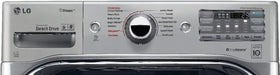 LG – 5.2 Cu. Ft. High Efficiency Front-Load Washer with Steam and TurboWash Technology – Graphite steel
