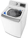 LG – 5.5 Cu. Ft. Smart Top Load Washer with TurboWash3D – White