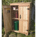 4 ft. W x 2 ft. D Garden Chalet Cedar Wood Tool Shed