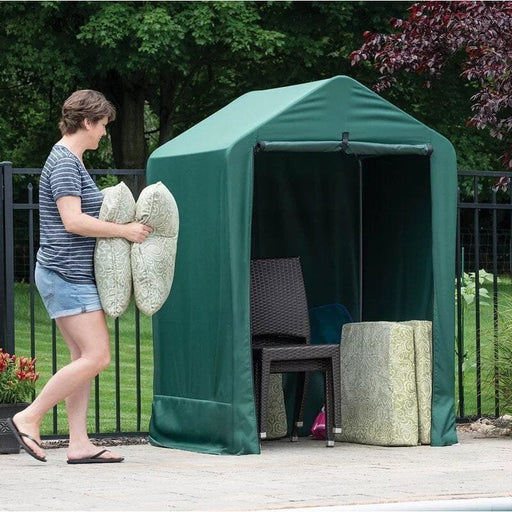 4 ft. W x 3.91 ft. D Plastic Portable Storage Shed