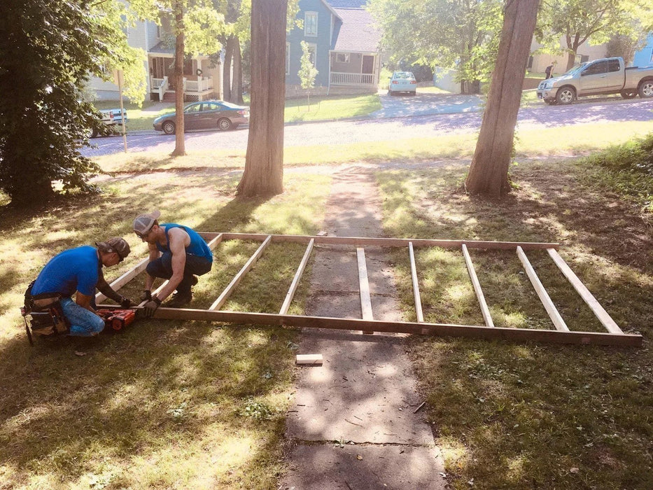 Best barns Greenbriar 12’x20′ Wood Garage Barn Kit-Installation Included