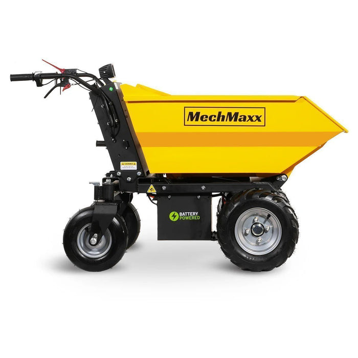 MechMaxx 1100 lb Electric Mini Dumper, 48V 1000W Brushless Motor – Model E50