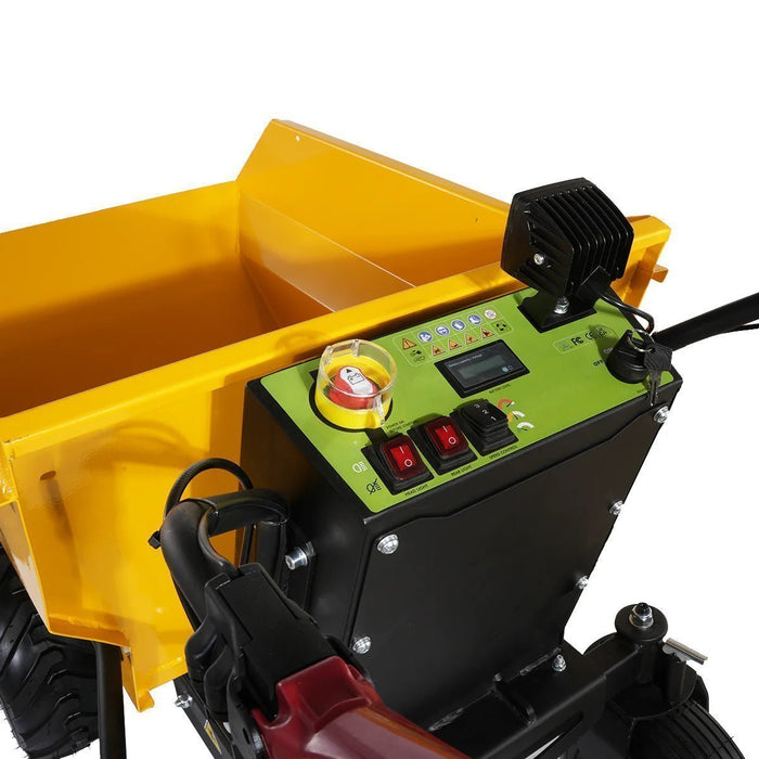 MechMaxx 1100 lb Electric Mini Dumper, 48V 1000W Brushless Motor – Model E50