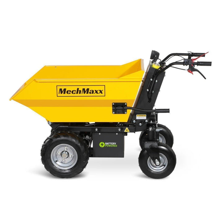 MechMaxx 1100 lb Electric Mini Dumper, 48V 1000W Brushless Motor – Model E50
