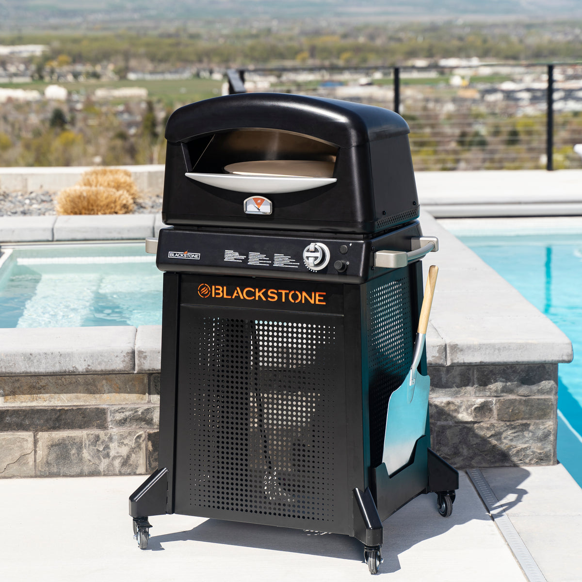 Blackstone Pizza Oven with Cart & Free Accessories | CozeeFlames