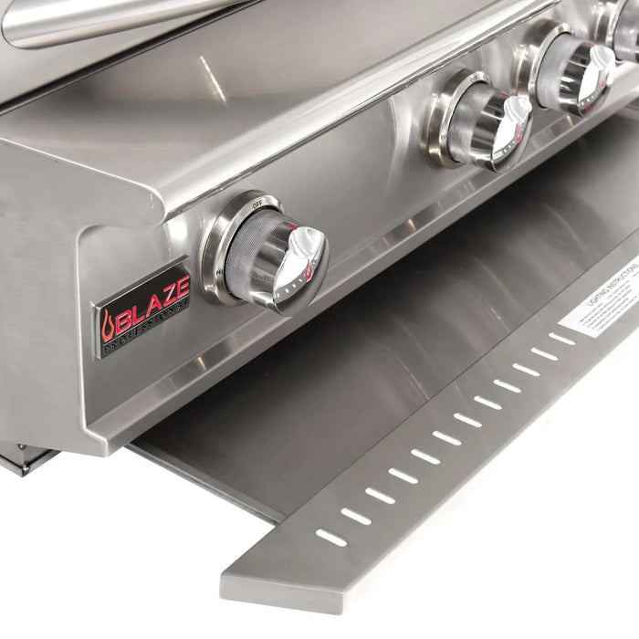 Blaze Professional LUX 44-Inch 4-Burner Freestanding Gas Grill With Rear Infrared Burner - BLZ-4PRO-NG/LP - CozeeFlames.com