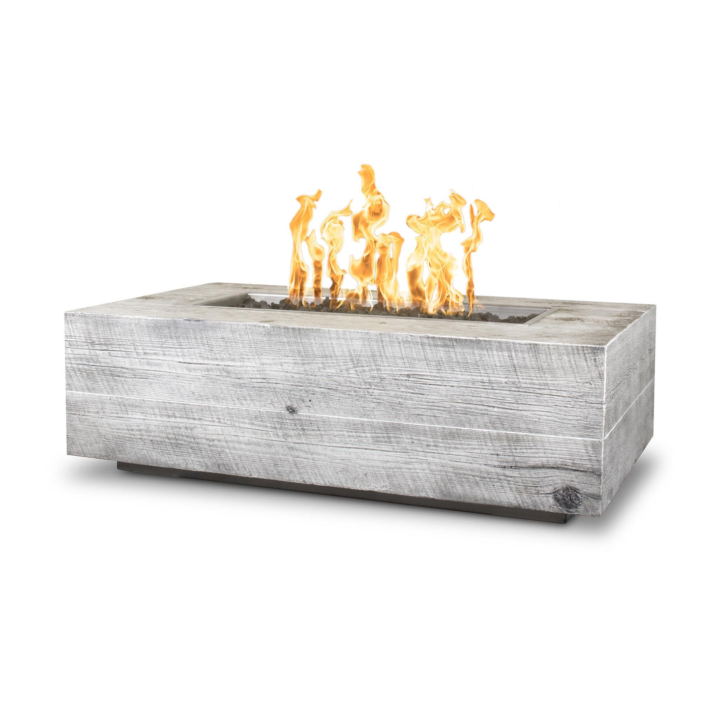 The Outdoor Plus Coronado Wood Grain Fire Pit 60