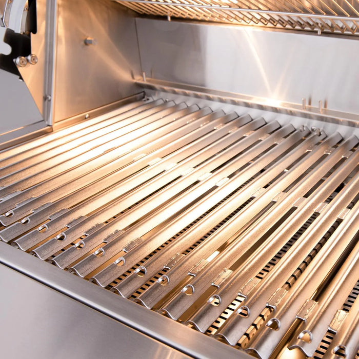 American Made Grills - Built-In Muscle 54" Hybrid Gas Grill- MUS54-NG/LP - CozeeFlames.com