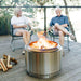 Yukon Fire Pit Stand and Shelter Bundle By Solo Stove - CozeeFlames.com