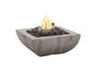 American Fyre Designs- Reclaimed Wood Bordeaux Square Fire Bowl- 430-FO-FO-M6xC - CozeeFlames.com